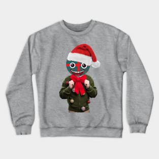 DEERS GREEN RED CHRISTMAS Crewneck Sweatshirt